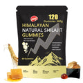 Shilajit Gummies 120 Gummies - Pure Himalayan Shilajit Gummies for Men Sugar Free